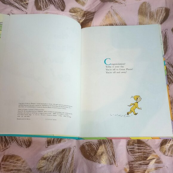 Dr. Seuss. “Oh The Places You’ll Go” Book. 1990. Vintage. Hardcover. - Picture 12 of 12